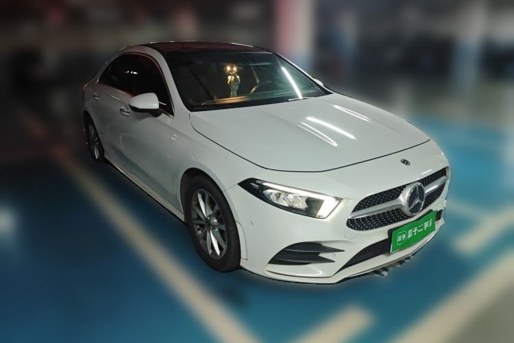 Used Mercedes-Benz A-Class 2019 Restyled A 200 L Sport Sedan Front Right 45 Deg