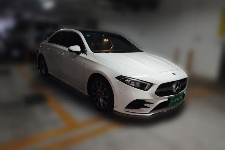 Used Mercedes-Benz A-Class 2019 A 200 L Sport Sedan Front Right 45 Deg