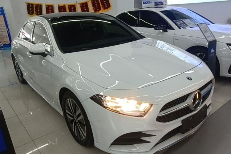 Used Mercedes-Benz A-Class 2019 A 180 L Sport Sedan Front Right 45 Deg
