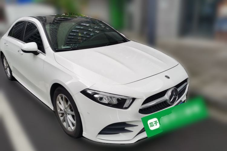 Used Mercedes-Benz A-Class 2019 A 200 L Sport Sedan Front Right 45 Deg