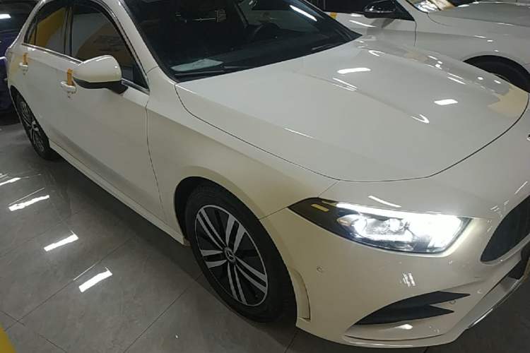 Used Mercedes-Benz A-Class 2019 A 180 L Sport Sedan Front Right 45 Deg
