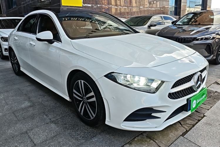 Used Mercedes-Benz A-Class 2019 A 180 L Sport Sedan Front Right 45 Deg
