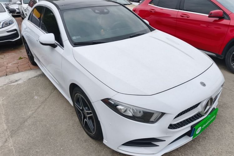 Used Mercedes-Benz A-Class 2019 A 200 L Sport Sedan Front Right 45 Deg