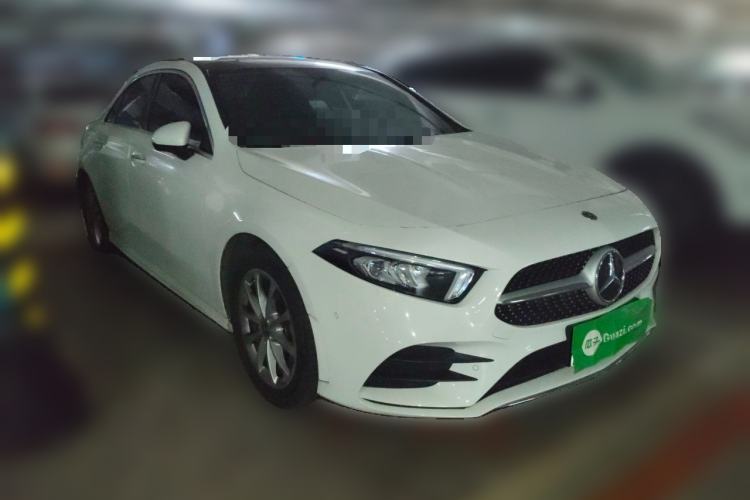 Used Mercedes-Benz A-Class 2019 A 200 L Sport Sedan Front Right 45 Deg