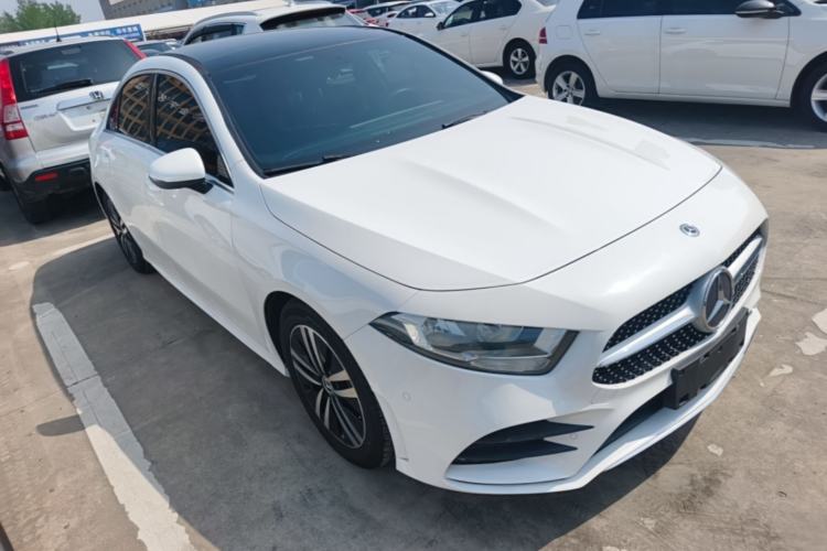 Used Mercedes-Benz A-Class 2019 A 180 L Sport Sedan Front Right 45 Deg
