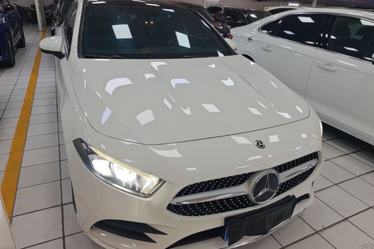 Used Mercedes-Benz A-Class 2019 A 200 L Sport Sedan Front Right 45 Deg