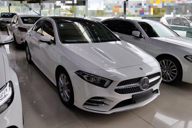Used Mercedes-Benz A-Class 2019 Restyled A 200 L Sport Sedan Front Right 45 Deg