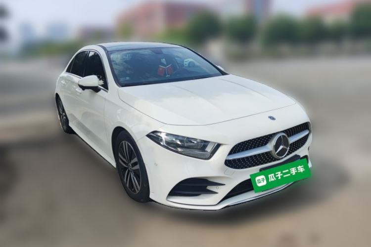 Used Mercedes-Benz A-Class 2019 A 180 L Sport Sedan Front Right 45 Deg