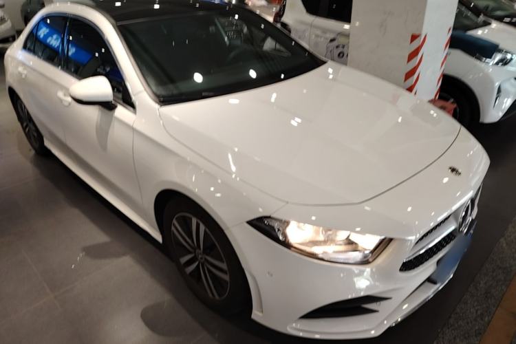 Used Mercedes-Benz A-Class 2019 A 180 L Sport Sedan Front Right 45 Deg