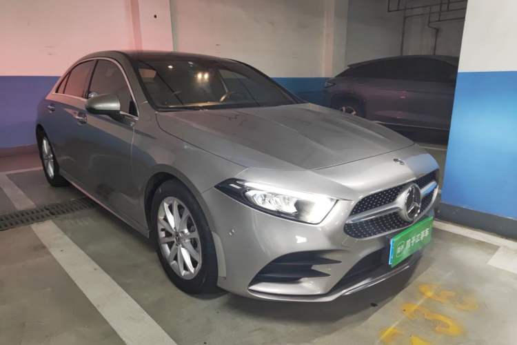 Used Mercedes-Benz A-Class 2019 A 200 L Sport Sedan Front Right 45 Deg
