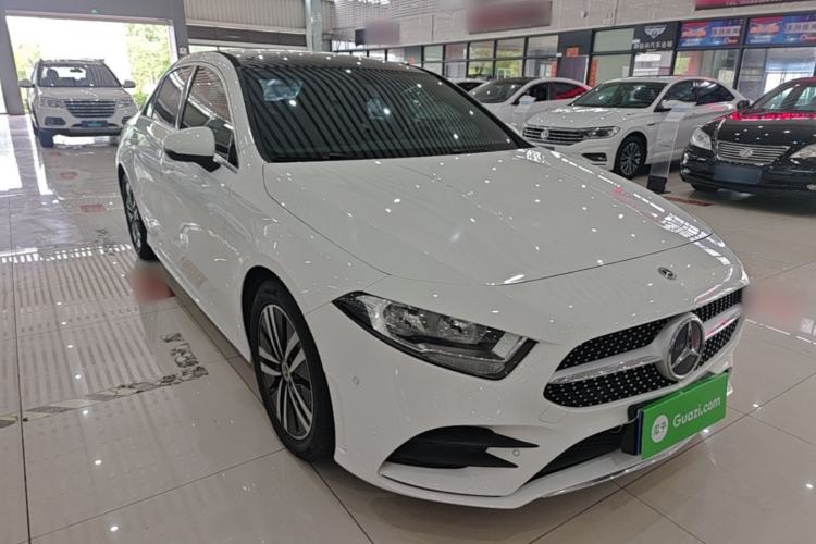 Used Mercedes-Benz A-Class 2019 A 180 L Sport Sedan Front Right 45 Deg