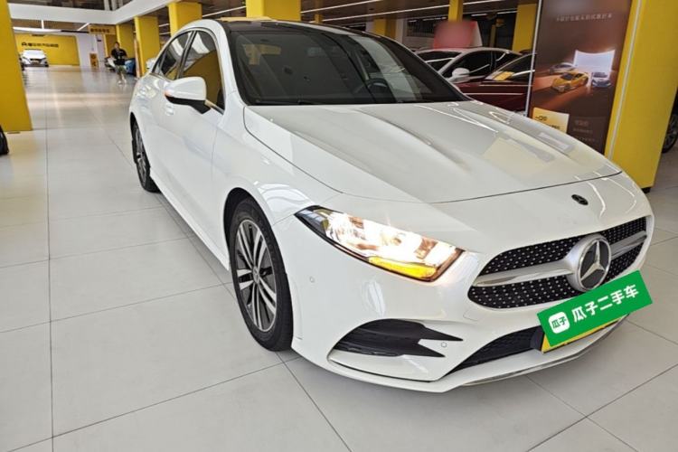 Used Mercedes-Benz A-Class 2019 A 180 L Sport Sedan Front Right 45 Deg