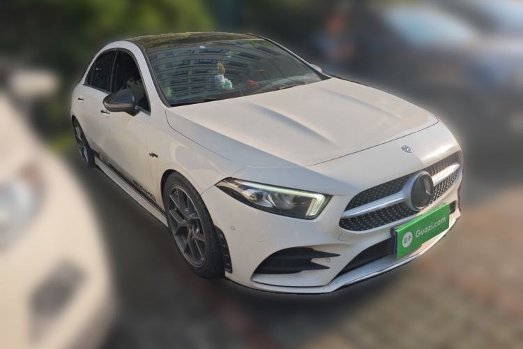 Used Mercedes-Benz A-Class 2019 A 200 L Sport Sedan Front Right 45 Deg