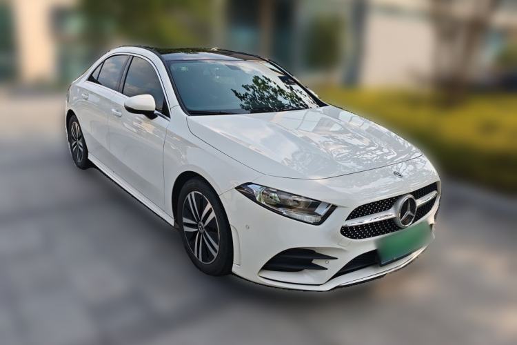 Used Mercedes-Benz A-Class 2019 A 180 L Sport Sedan Front Right 45 Deg