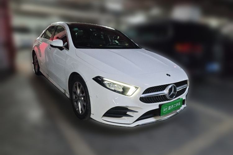 Used Mercedes-Benz A-Class 2019 Restyled A 200 L Sport Sedan Front Right 45 Deg