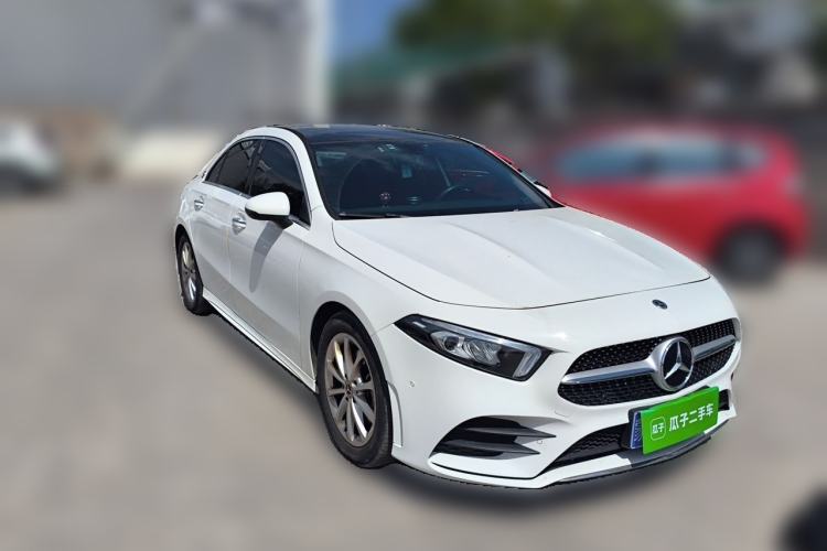Used Mercedes-Benz A-Class 2019 Revised A 200 L Front Right 45 Deg