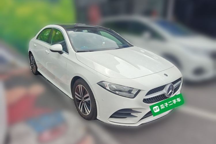 Used Mercedes-Benz A-Class 2019 Restyled A 180 L Sport Sedan Front Right 45 Deg