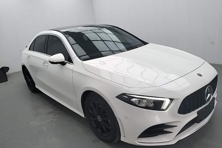 Used Mercedes-Benz A-Class 2019 Restyled A 200 L Sport Sedan Front Right 45 Deg