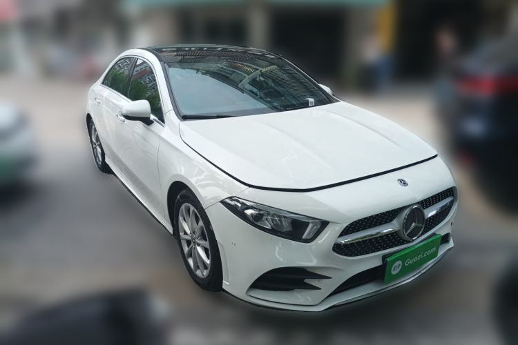 Used Mercedes-Benz A-Class 2019 A 200 L Sport Sedan Front Right 45 Deg