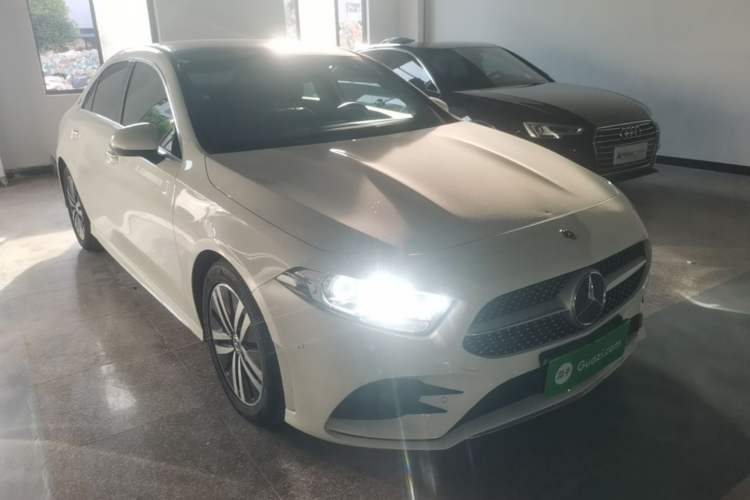 Used Mercedes-Benz A-Class 2019 A 180 L Sport Sedan Front Right 45 Deg