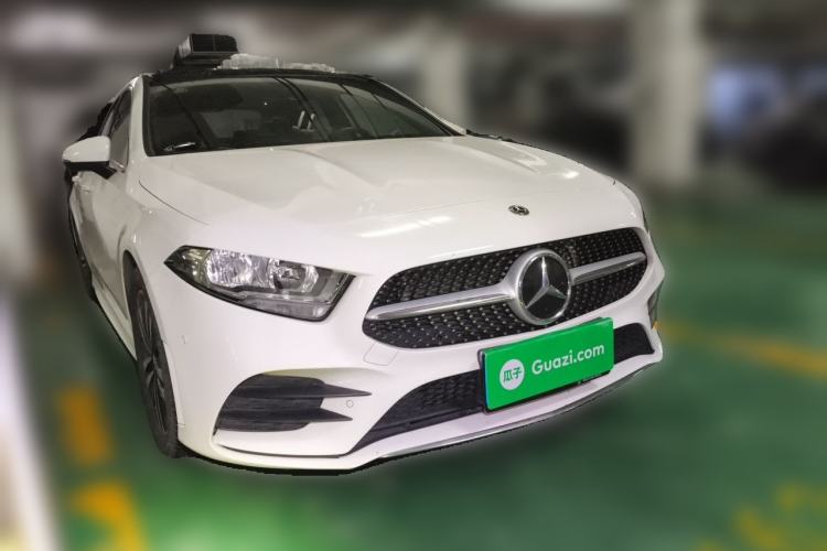 Used Mercedes-Benz A-Class 2019 A 180 L Sport Sedan Front Right 45 Deg