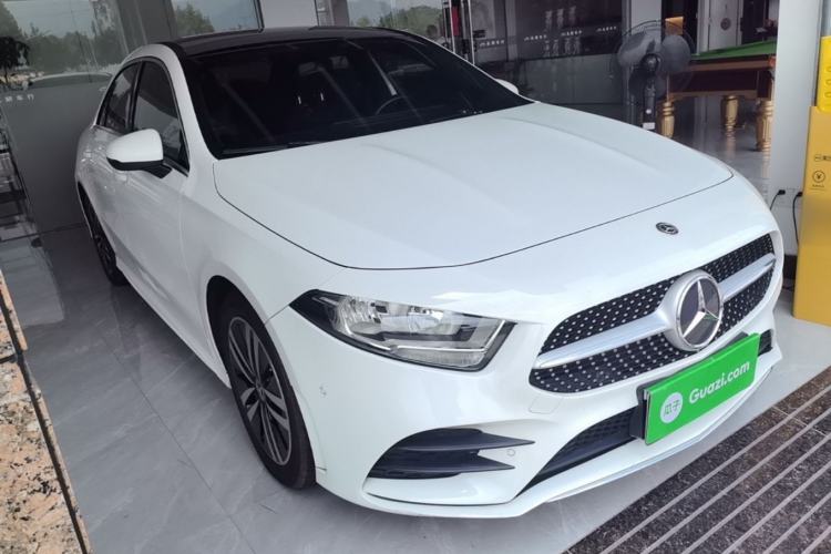 Used Mercedes-Benz A-Class 2019 A 180 L Sport Sedan Front Right 45 Deg
