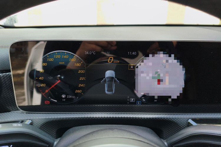 Used Mercedes-Benz A-Class 2019 A 200 L Sport Sedan Instrument Cluster