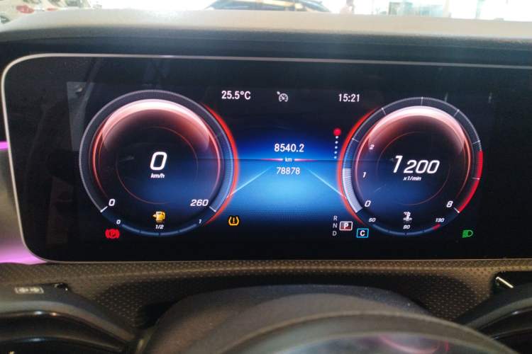Used Mercedes-Benz A-Class 2019 A 200 L Sport Sedan First Edition Special Edition Instrument Cluster