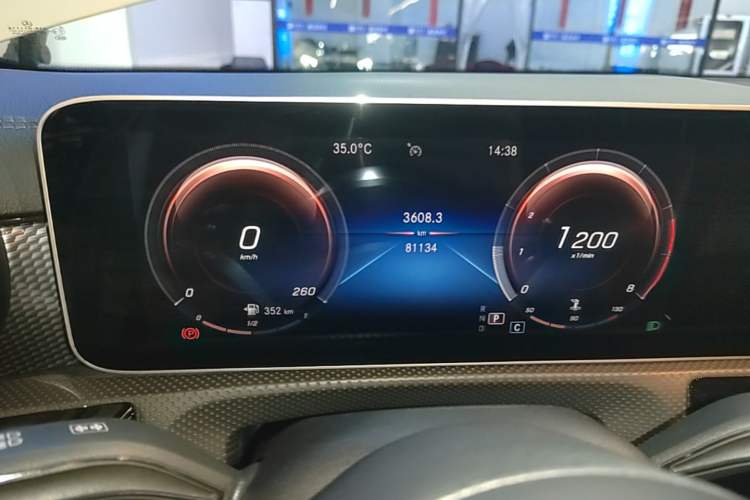 Used Mercedes-Benz A-Class 2019 A 200 L Sport Sedan Instrument Cluster