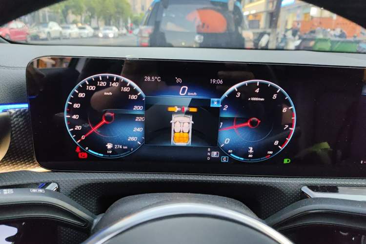 Used Mercedes-Benz A-Class 2019 A 200 L Sport Sedan First Edition Special Edition Instrument Cluster
