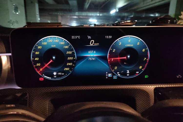Used Mercedes-Benz A-Class 2019 A 200 L Sport Sedan First Edition Special Edition Instrument Cluster