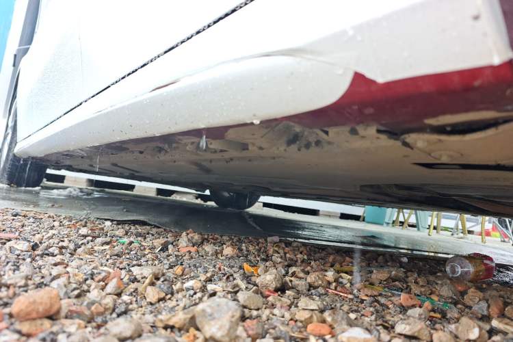 Used Mercedes-Benz A-Class 2019 A 200 L Sport Sedan Left Side Sill