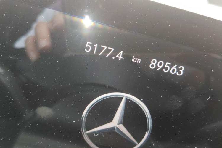 Used Mercedes-Benz A-Class 2019 A 200 Dynamic Edition Odometer Close Up