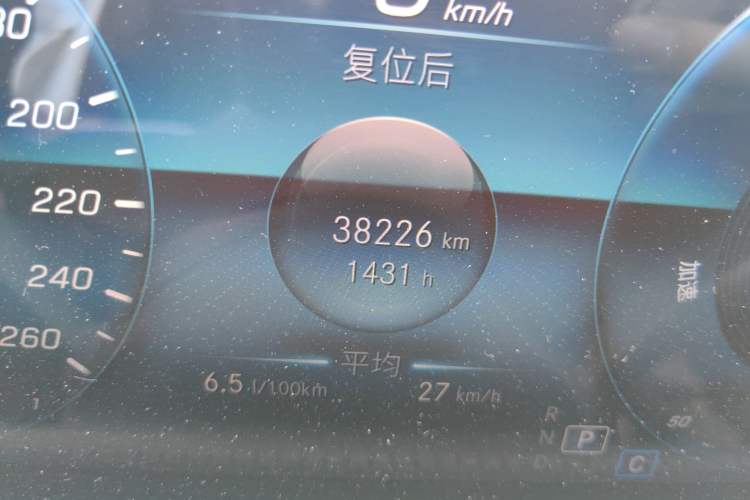 Used Mercedes-Benz A-Class 2019 A 200 Dynamic Edition Odometer Close Up