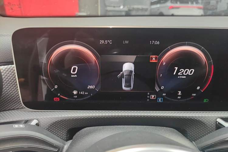 Used Mercedes-Benz A-Class 2019 Revised A 200 L Odometer Close Up