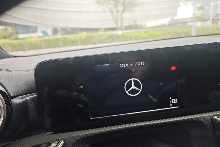 Used Mercedes-Benz A-Class 2019 Restyled A 180 L Sport Sedan Odometer Close Up