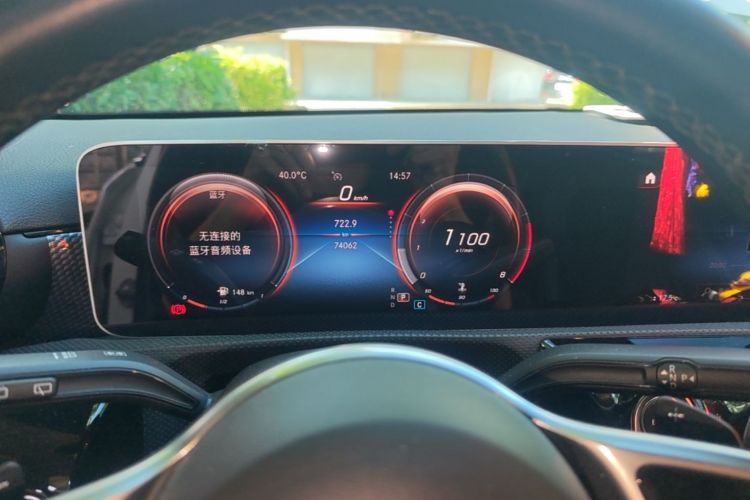 Used Mercedes-Benz A-Class 2019 A 200 Dynamic Edition Odometer Close Up