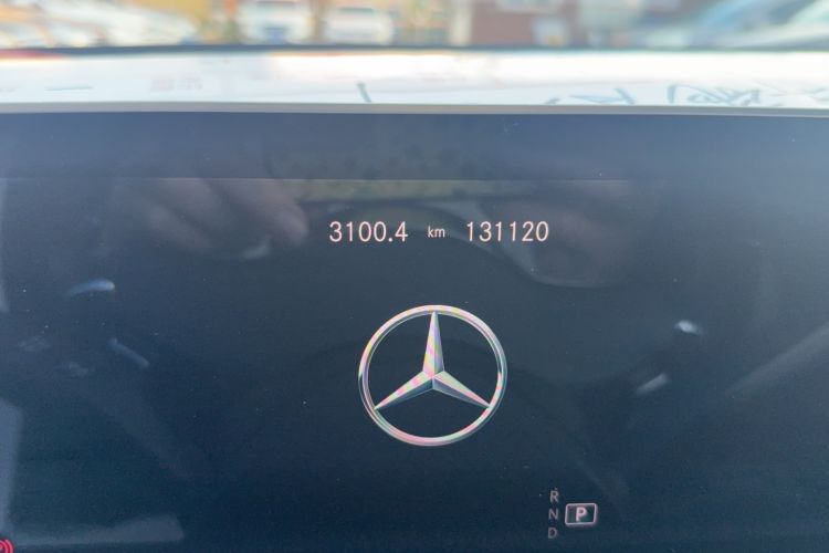 Used Mercedes-Benz A-Class 2019 Restyled A 200 L Sport Sedan Odometer Close Up