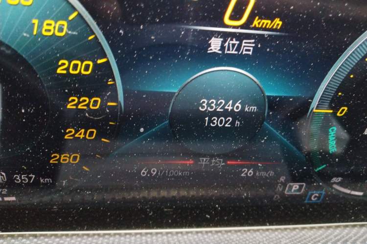 Used Mercedes-Benz A-Class 2019 A 200 Dynamic Edition Odometer Close Up
