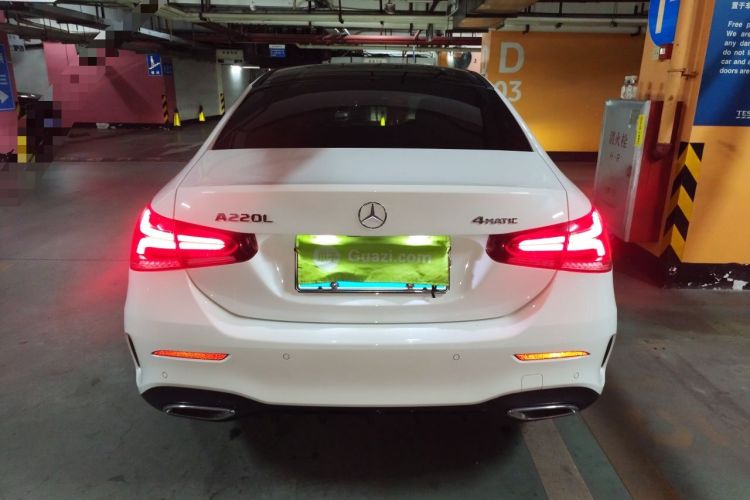 Used Mercedes-Benz A-Class 2019 A 220 L 4MATIC Sport Sedan Rear