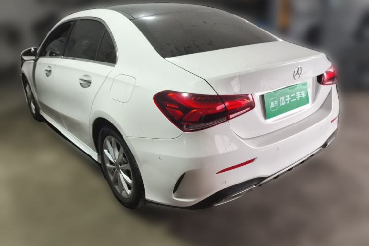 Used Mercedes-Benz A-Class 2019 Restyled A 200 L Sport Sedan Rear Left 45 Deg