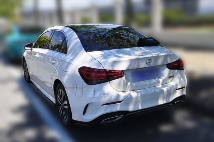 Used Mercedes-Benz A-Class 2019 Restyled A 180 L Sport Sedan Rear Left 45 Deg