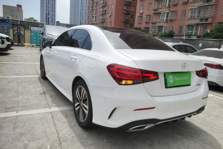 Used Mercedes-Benz A-Class 2019 A 180 L Sport Sedan Rear Left 45 Deg