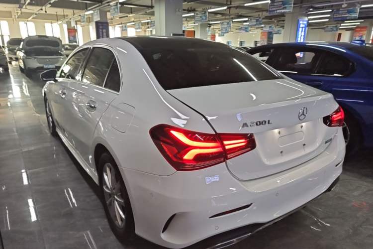 Used Mercedes-Benz A-Class 2019 Restyled A 200 L Sport Sedan Rear Left 45 Deg