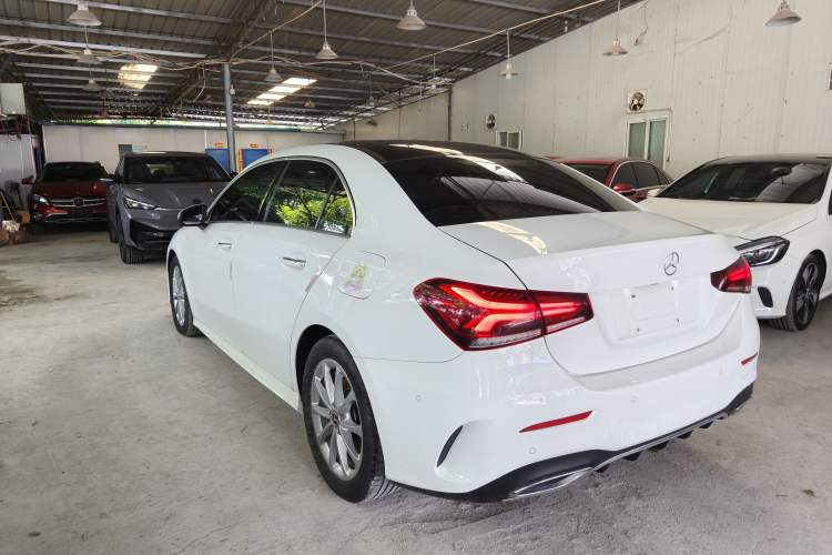 Used Mercedes-Benz A-Class 2019 A 200 L Sport Sedan Rear Left 45 Deg