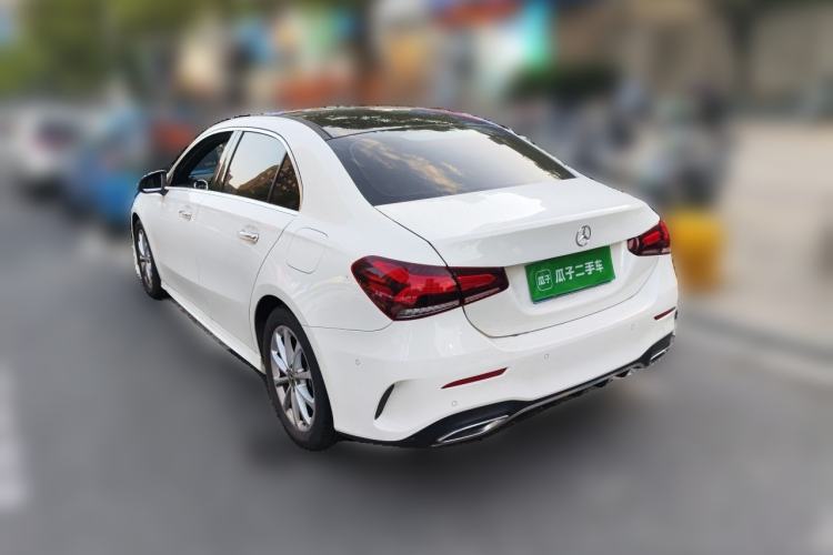 Used Mercedes-Benz A-Class 2019 A 200 L Sport Sedan First Edition Special Edition Rear Left 45 Deg