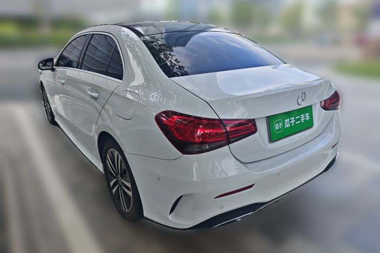 Used Mercedes-Benz A-Class 2019 Restyled A 180 L Sport Sedan Rear Left 45 Deg