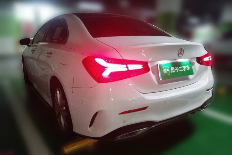 Used Mercedes-Benz A-Class 2019 A 200 L Sport Sedan Rear Left 45 Deg
