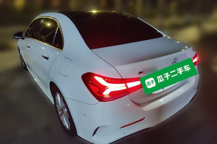 Used Mercedes-Benz A-Class 2019 Restyled A 200 L Sport Sedan Rear Left 45 Deg
