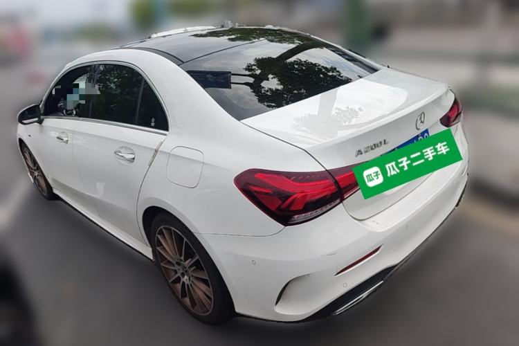 Used Mercedes-Benz A-Class 2019 A 200 L Sport Sedan First Edition Special Edition Rear Left 45 Deg